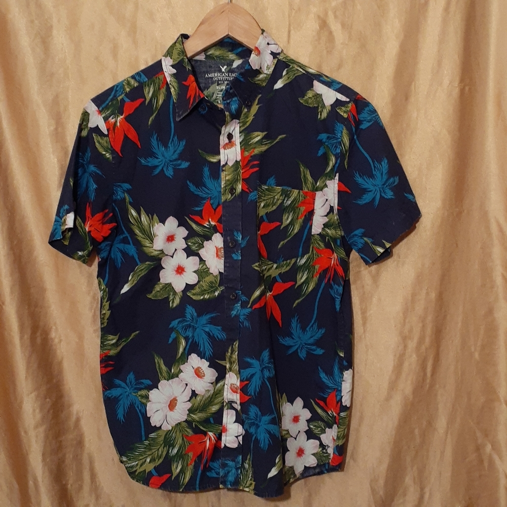 American Eagle Mens Button-Down